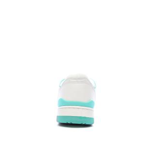 Baskets Blanches/Turquoises Homme Le Coq Sportif Nineties vue 0