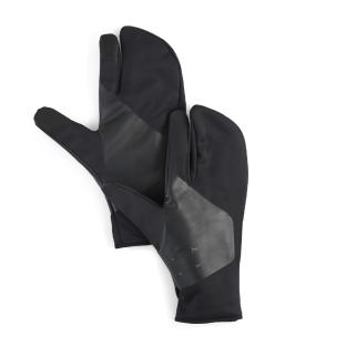 X1 Paar schwarze Handschuhe PUMA x HELIOT EMIL Logo Gloves Ansicht 0