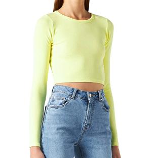 Camiseta amarilla para mujer JJXX Feline ver 0
