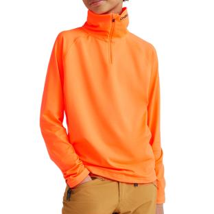 Polaire À Demi-Zip Orange Fluo Garçon O'Neill Clime vue 0