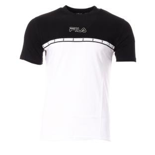 T-shirt Noir/Blanc Homme Fila Tape vue 0