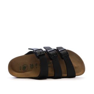 Sandales Noires Femme Birkenstock Arizona Papflex vue 0