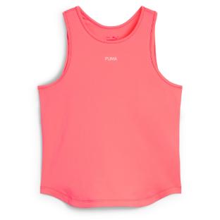 Débardeur Rose Fluo Femme Puma Clouds pun vue 0
