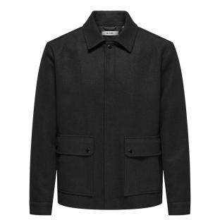 Jacke Schwarz Mann Only &amp; Sons Ponnor Ansicht 0