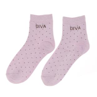Chaussettes Roses à paillette Femme Stella Green DIVA vue 0