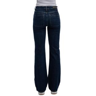Jean Droit Bleu Femme Teddy Smith Diams vue 0