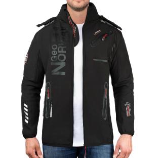 Parka Softshell Geographical Norway Negro, Hombre GN-ROYAUTE ver 0