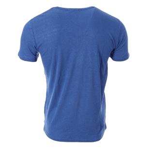 T-shirt Bleu Homme Paname Brothers Tom vue 0