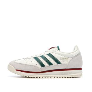 Baskets Vertes/Blanches/Bordeaux Homme Adidas Sl 72 vue 0