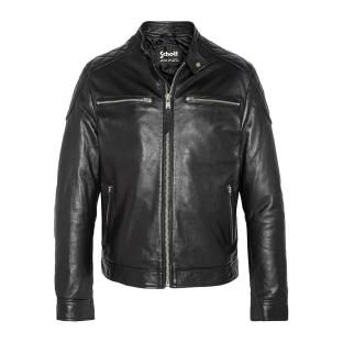 Blouson en cuir Noir Homme Schott Blouson LCLEO vue 0