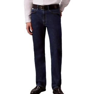 Dunkelblaue Herrenjeans von Calvin Klein, Standard Straight Ansicht 0