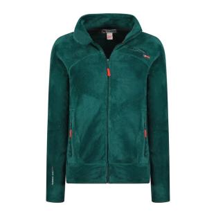 Geographical Norway Upaline women's green fleece jacket Photo of the Espace des Marques %store% store - view of %key%