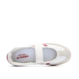 SAMBA JANE Baskets Blanc/Rouge Adidas vue 0