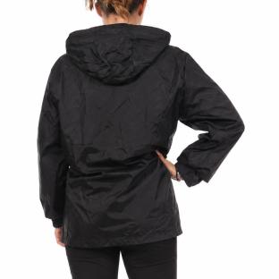 Chaqueta cortavientos negra para mujer Laura Jo 21005 ver 0