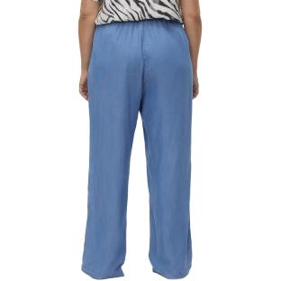Fließende Hose Blau Damen Vero Moda Bree Ansicht 0