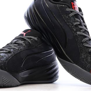 Chaussures de Basketball Noir/Rouge Homme Puma All Pro Nitro vue 0