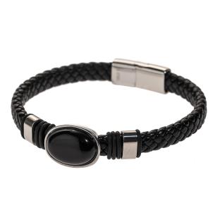 Bracelet Noir Homme Geographical Norway 315127 vue 0