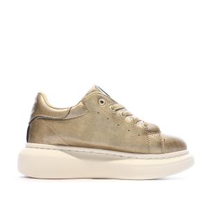 Baskets Doré Femme Chattawak HAWAI vue 0