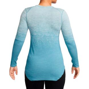 T-shirt Bleu Technique Femme Nike Adv Run vue 0