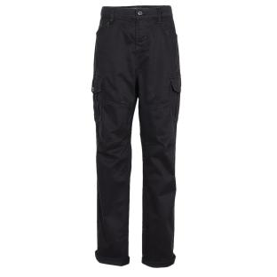 Schwarze Jungen Kaporal GALYS Fliessende Hose Ansicht 0