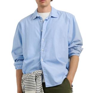 Chemise Bleu Homme Pepe jeans Randy vue 0