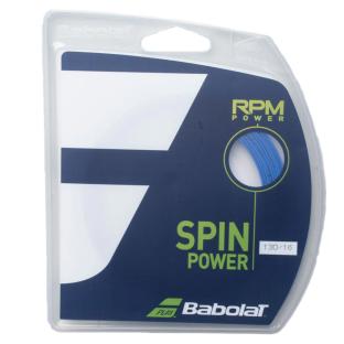 Cordage Bleu Babolat Rpm Power 12m vue 0
