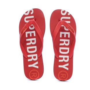 Tongs Rouge Homme Superdry Core Essential Flip Flop vue 0