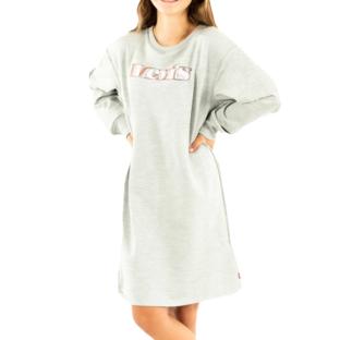 Robe Grise Fille Levi's 4ED735 vue 0