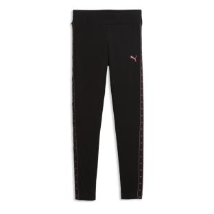 Jogging Noir Fille Puma Ess Tape vue 0