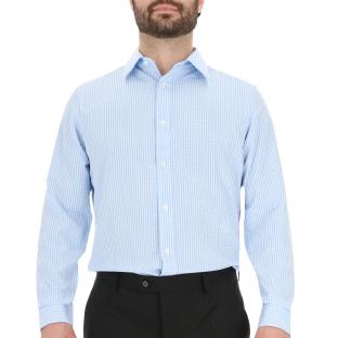 Scotch &amp; Soda Men's Blue Shirt SHOP02S49 Photo of the Espace des Marques %store% store - view of %key%