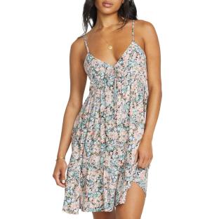Schwarzes Kleid mit Blumen für Frauen Billabong See You There Ansicht 0
