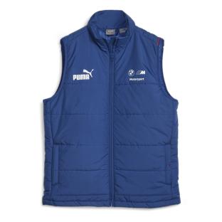 Doudoune Sans Manche Bleue Homme Puma BMW MMS Mt7 vue 0