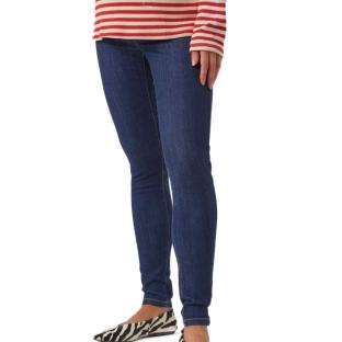 Jeans Skinny Bleu Foncé Femme Mamalicous Cilia vue 0