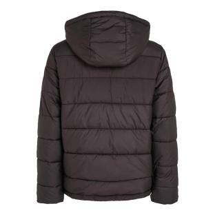 Doudoune À Capuche Noire Garçon Originals Puffer vue 0