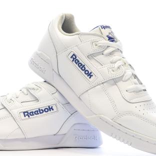 Baskets Blanches Homme Reebok Workout vue 0