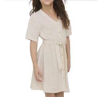 Robe Beige Fille Kids ONLY Kogsiesta vue 0
