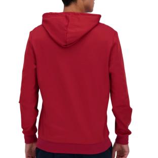 Sweat Bordeaux Homme Le Coq Sportif Hoody vue 0