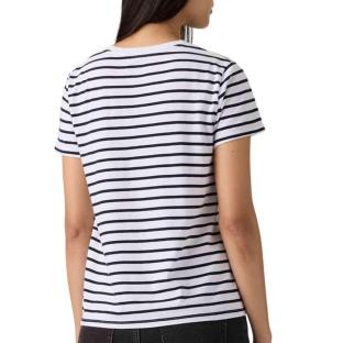 T-Shirt Blanc/bleu Femme Levi's Perfect 1 vue 0