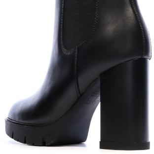 Schwarze Damen-Stiefeletten von Tommy Hilfiger im Chelsea-Stil Ansicht 0