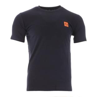 T-shirt Marine/Orange Homme Sergio Tacchini Squared vue 0