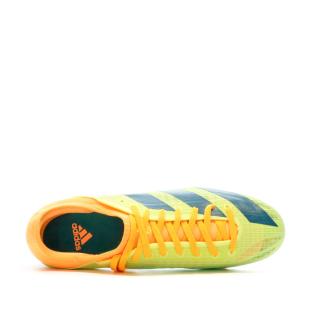 Chaussures Athlétisme verte Mixte Adidas Sprintstar vue 0