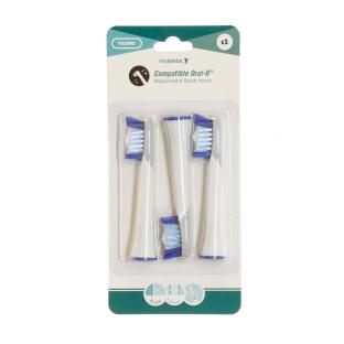 X3 Brossettes de Rechange Prodental Pulsonic vue 0