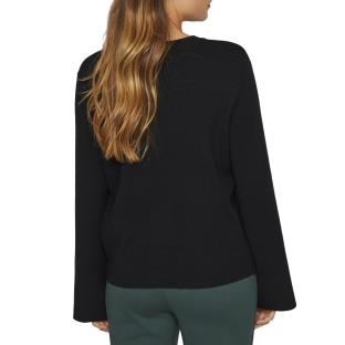 Pull Noir Femme Vila Vicassie vue 0