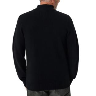 Cardigan Black Men's TBS AXELEGIL Photo of the Espace des Marques %store% store - view of %key%