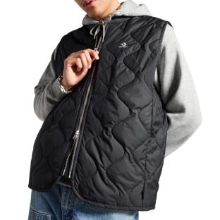 Schwarze Jacke Mann Converse Vest Ansicht 0