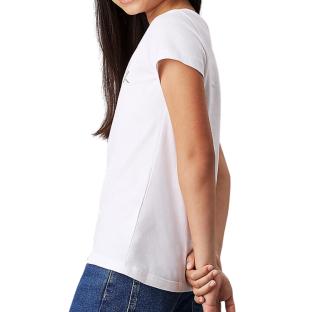 Calvin Klein Jeans Signage Girls White T-Shirt Photo of the Espace des Marques %store% store - view of %key%