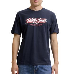 Jack & Jones Hurban Herren-T-Shirt in Marineblau Ansicht 0