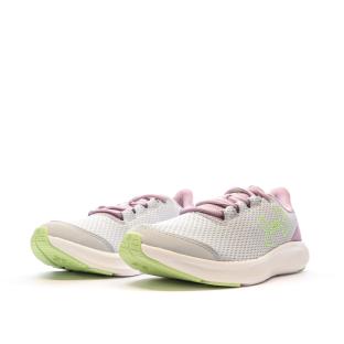 Chaussures de Running Gris/Rose Femme Under Armour Charged Pursuit 3 vue 0