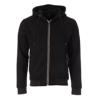 Sudadera negra con cremallera para hombre RMS26 8254 ver 0