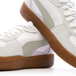 Puma Palermo Women's White/Beige Sneakers Photo of the Espace des Marques %store% store - view of %key%
